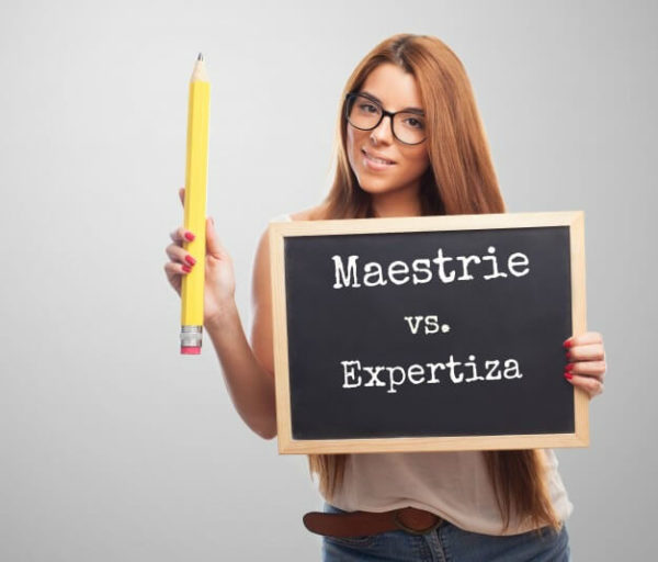 Măiestrie vs. expertiză