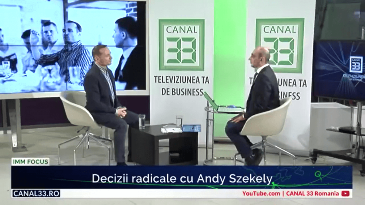 Decizii Radicale – [ Interviu pentru Canal 33 ]