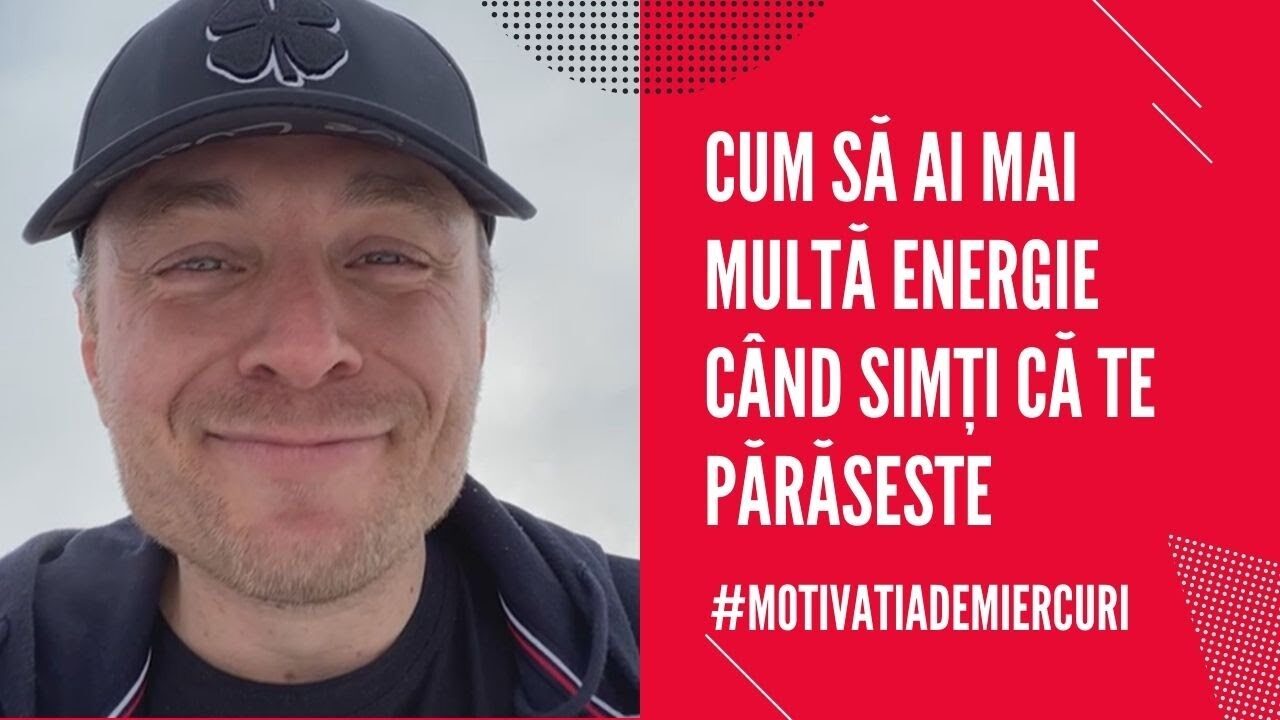 CUM SĂ AI MAI MULTĂ ENERGIE ATUNCI CÂND SIMȚI CĂ TE PĂRĂSEȘTE